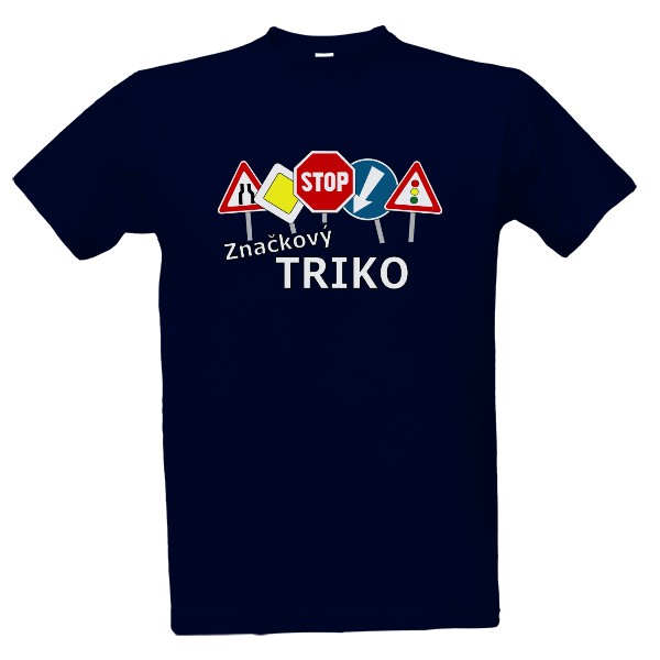 Tričko s potiskem Značkové triko